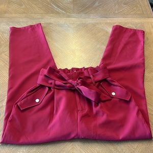 Pretty Garden paper bag pants